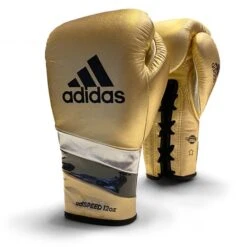 Adidas AdiSpeed Metallic Boxing Gloves - Lace