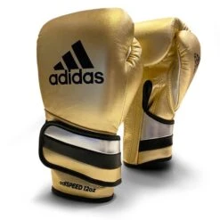 Adidas AdiSpeed Metallic Boxing Gloves - Velcro