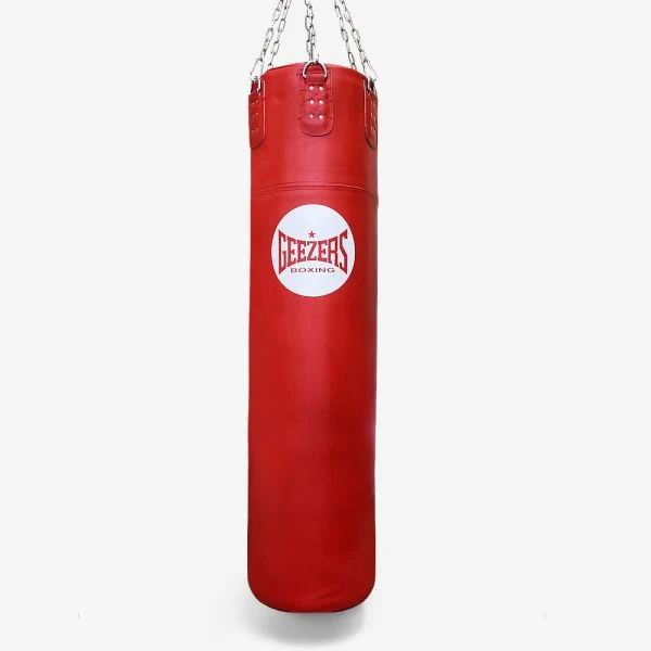 Geezers Elite Pro Impact Colossus Extra Heavy Leather Punchbag - Image 2
