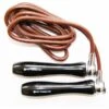 Ringside Leather Skipping Rope - Black Handle