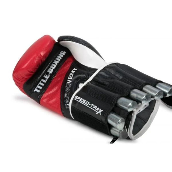 TITLE Speed-Trax Weighted Bag Gloves - Image 3