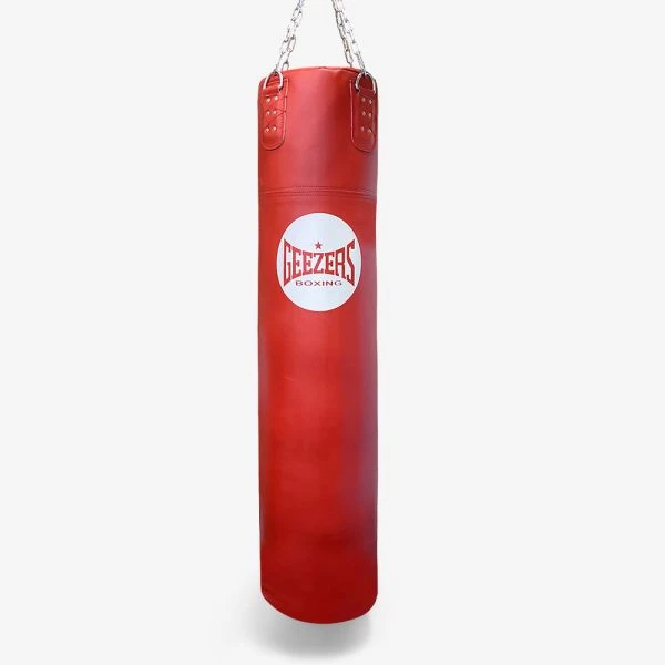 Geezers Elite Pro Traditional Impact Leather Punch Bag - 5ft - Image 3